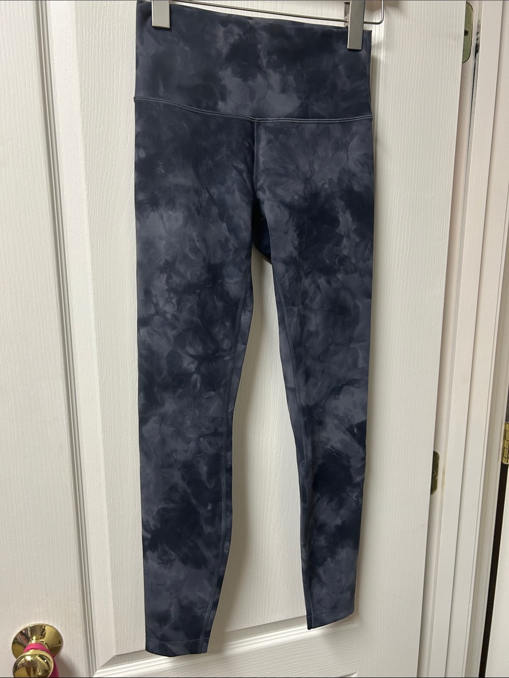 lululemon athletica Wunder Train Gray Tie-Dye Leggings 28 inch